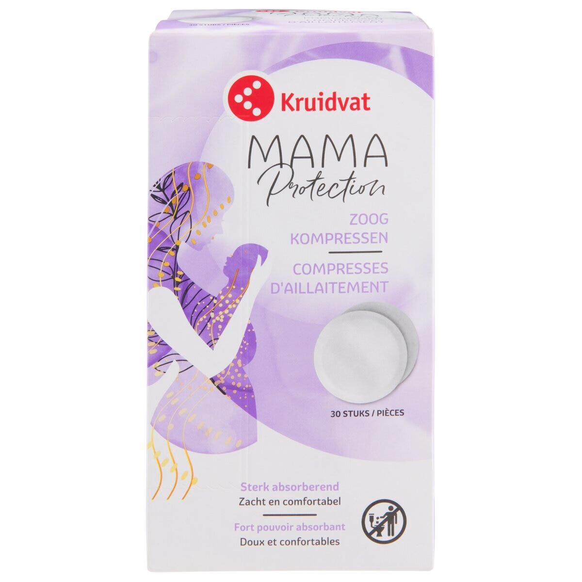 Kruidvat Mama Protection Zoogkompressen